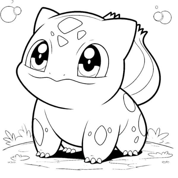 Bulbasaur Gratis for Barn fargelegging