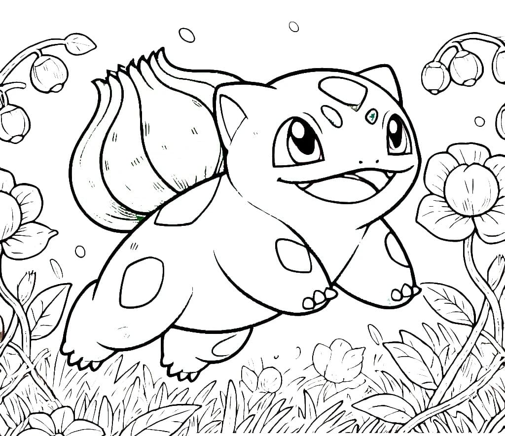 Bulbasaur for Barn fargelegging