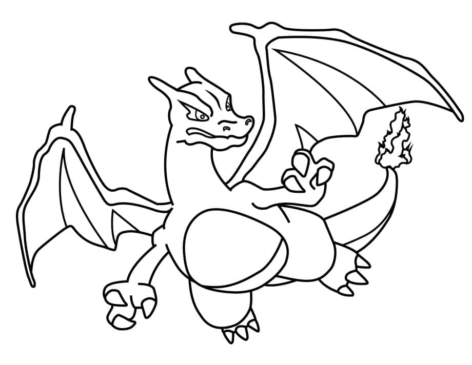 Charizard Gratis fargelegging