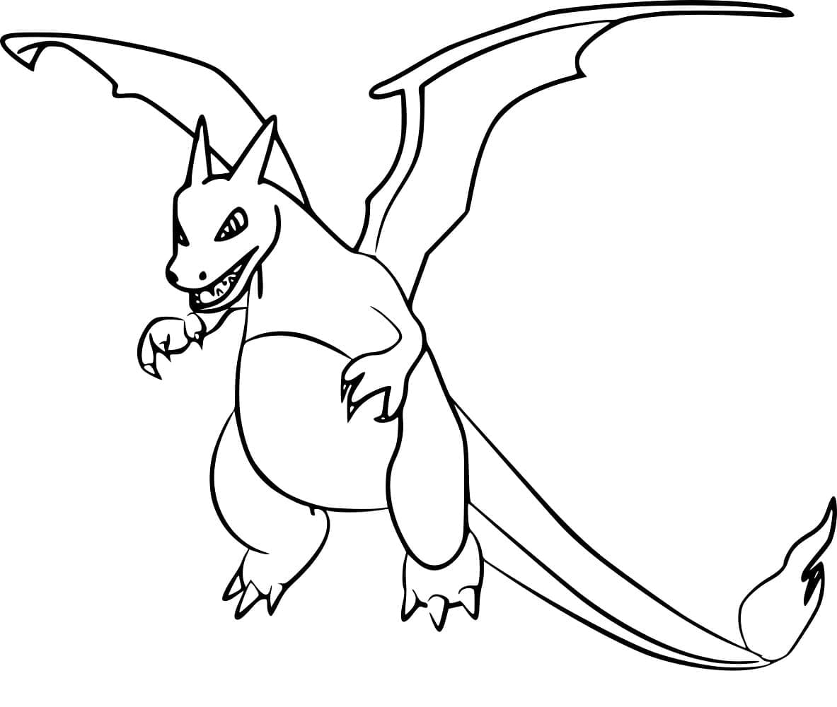 Charizard for Barn fargelegging