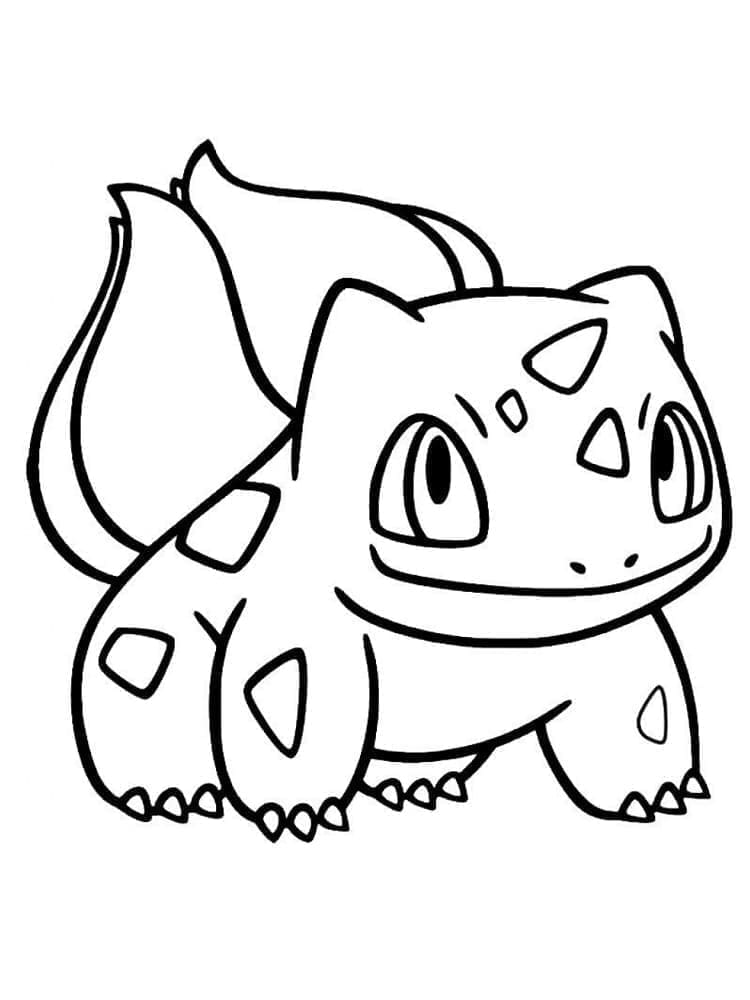 Elskelig Bulbasaur fargelegging