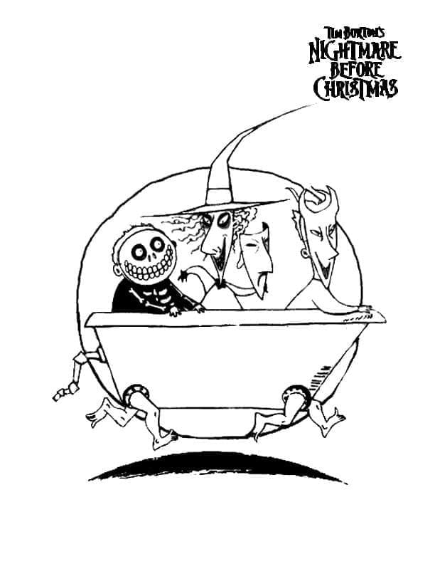 Et Førjulsmareritt 5 fargelegging
