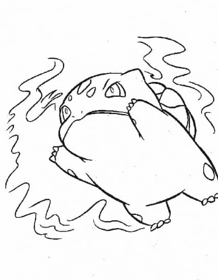 Fantastisk Bulbasaur fargelegging