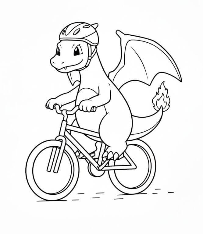 Fantastisk Charizard fargelegging