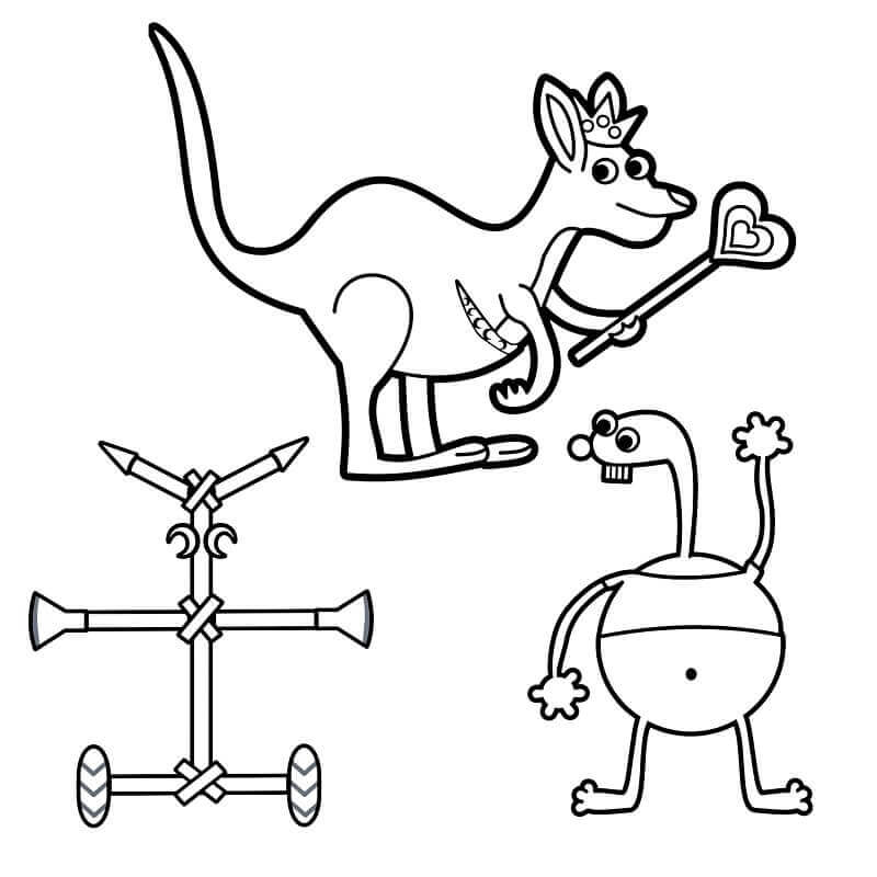 Fantastisk Garten of Banban fargelegging