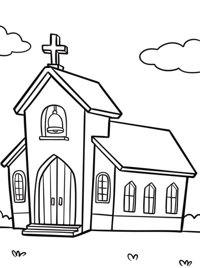 Fantastisk Kirke fargelegging