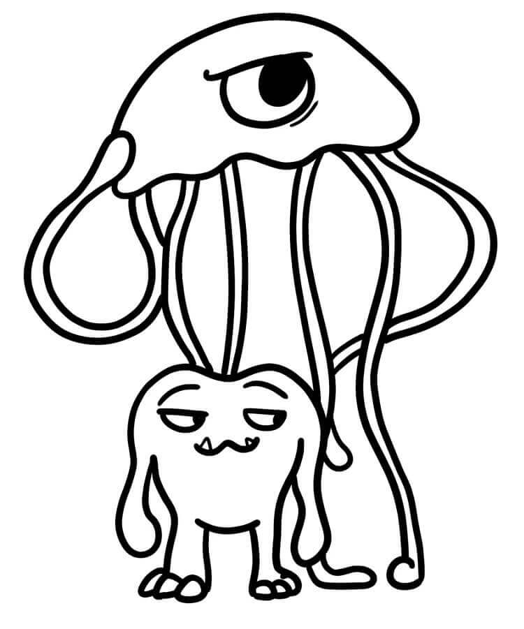 Garten of Banban Utskriftbar fargelegging