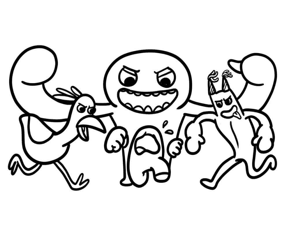 Garten of Banban å Fargelegge fargelegging