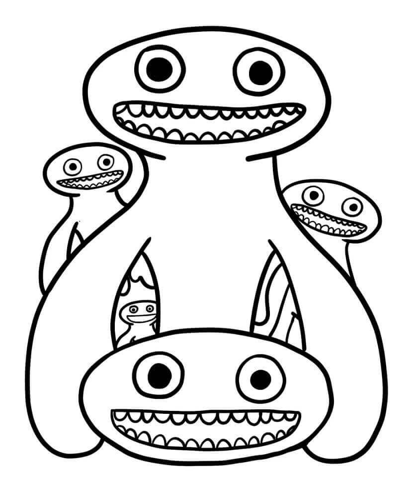 Garten of Banban for Barn fargelegging