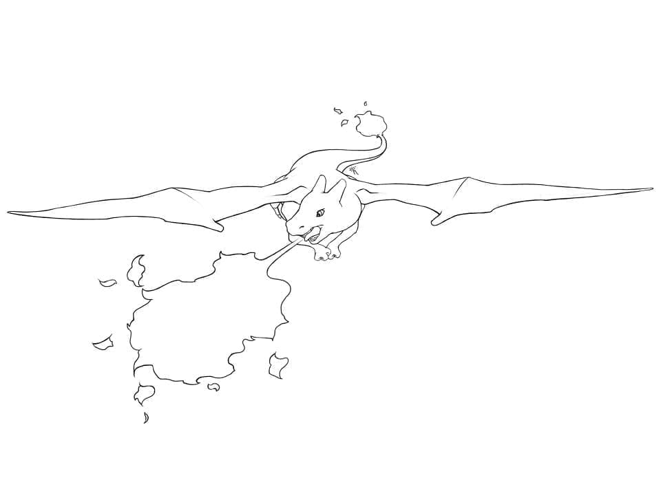 Gratis Charizard Bilde fargelegging