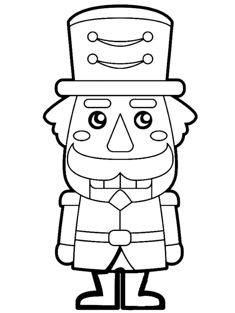 Gratis Nøtteknekker Bilde fargelegging