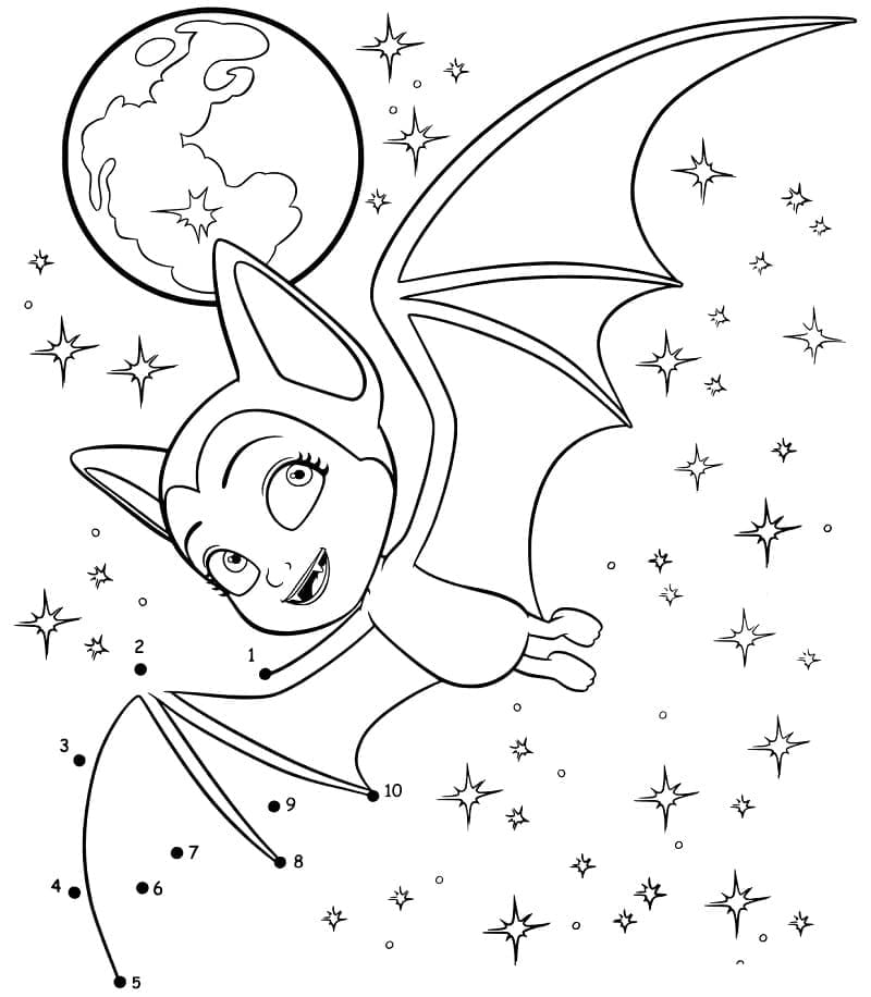 Gratis Vampirina Bilde fargelegging
