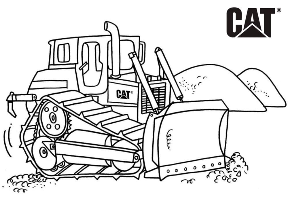Grunnleggende Bulldoser fargelegging