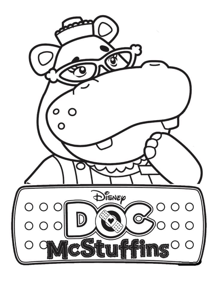 Hallie McStuffins fargelegging