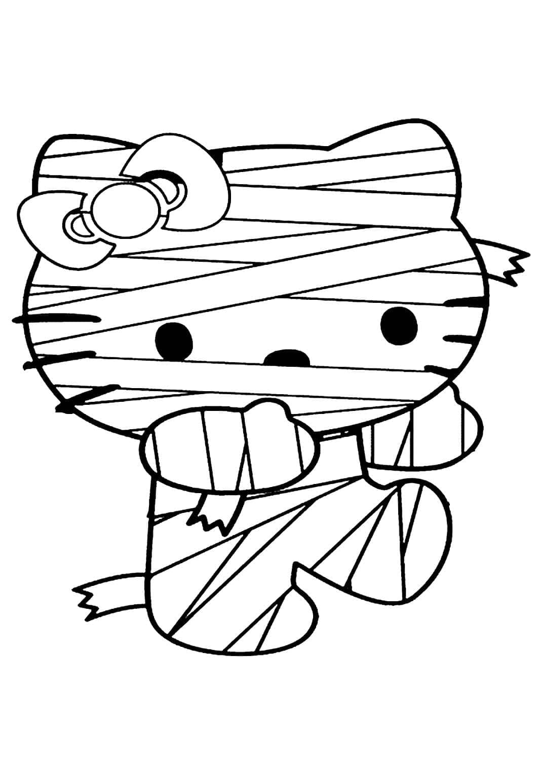 Hello Kitty Mumie fargelegging