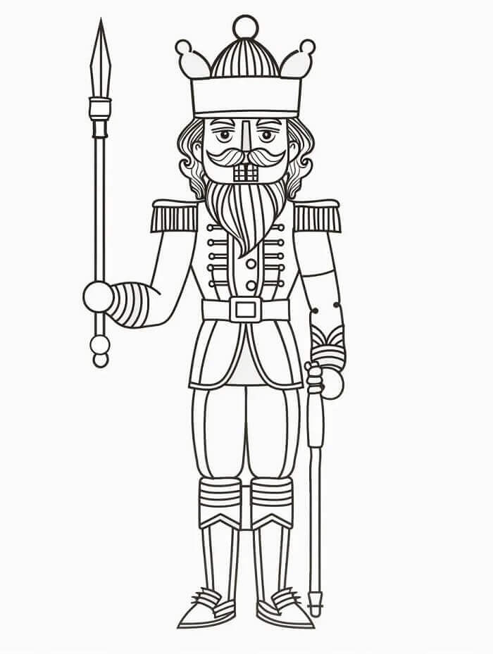 Herlig Nøtteknekker fargelegging