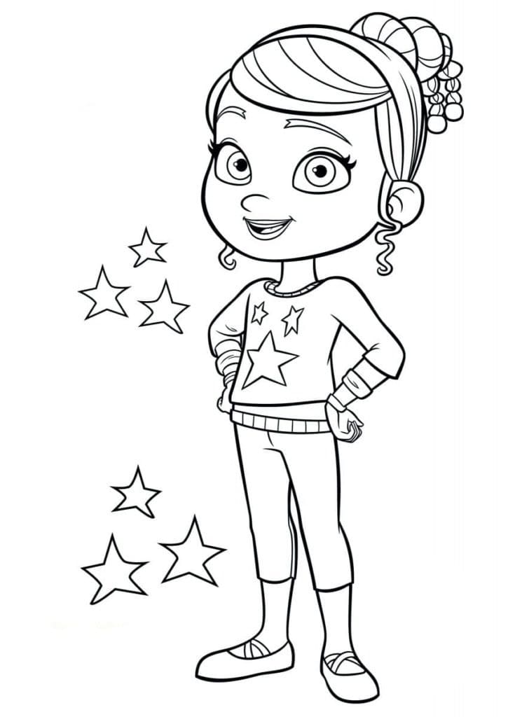 Herlig Vampirina fargelegging
