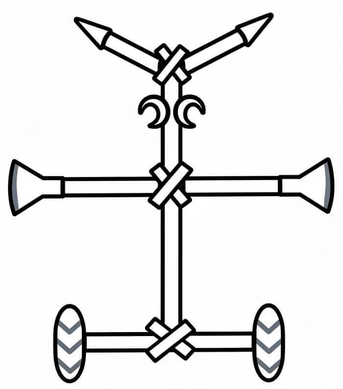 Lett Garten of Banban fargelegging