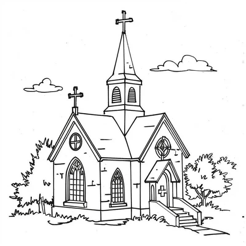 Lett Kirke fargelegging