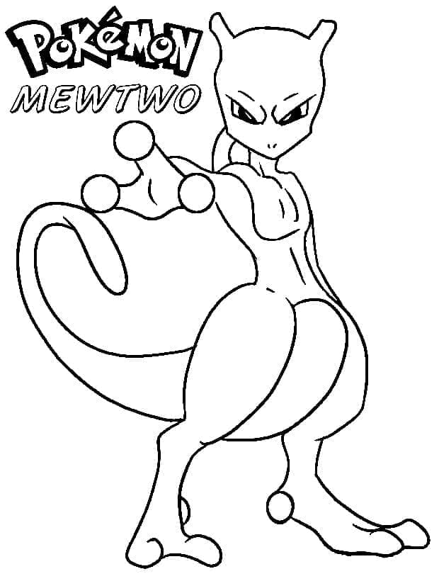 Mewtwo for Barn fargelegging