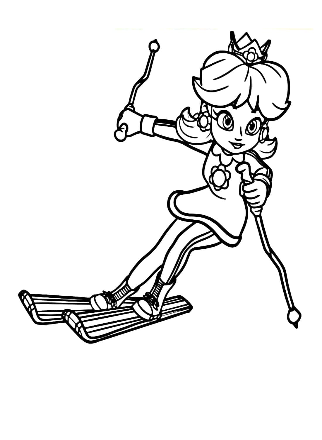 Nintendo Prinsesse Daisy fargelegging
