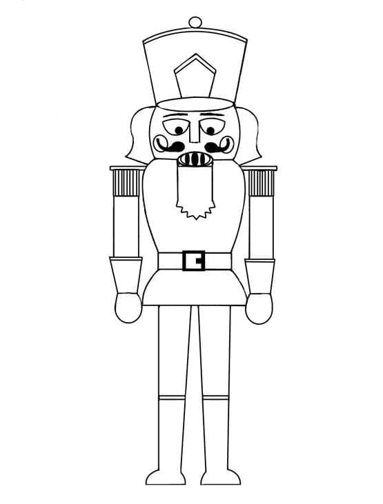 Nøtteknekker Bilde fargelegging