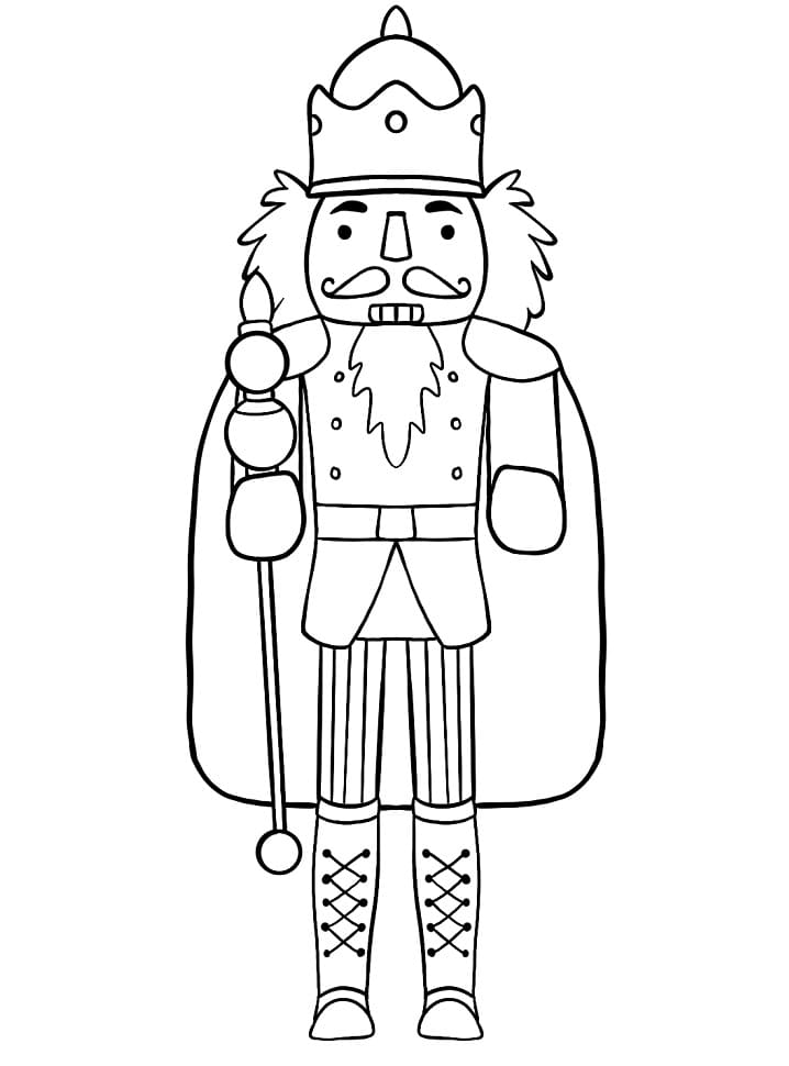 Nøtteknekker Gratis fargelegging