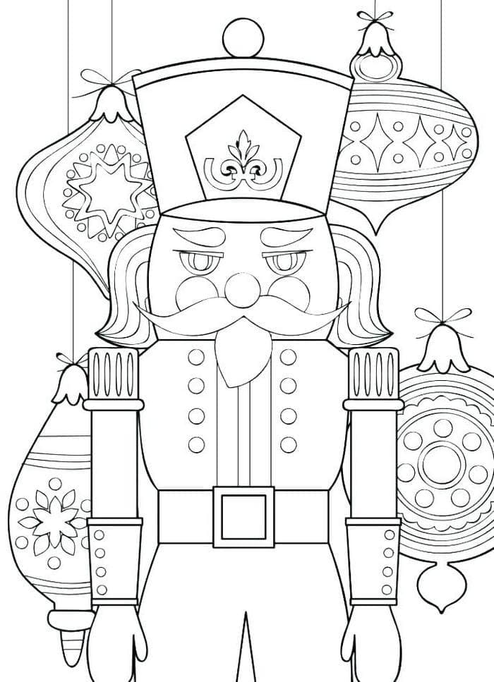 Nøtteknekker å Skrive ut fargelegging