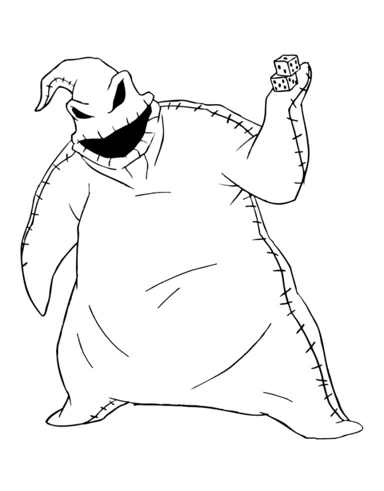 Oogie Boogie fargelegging