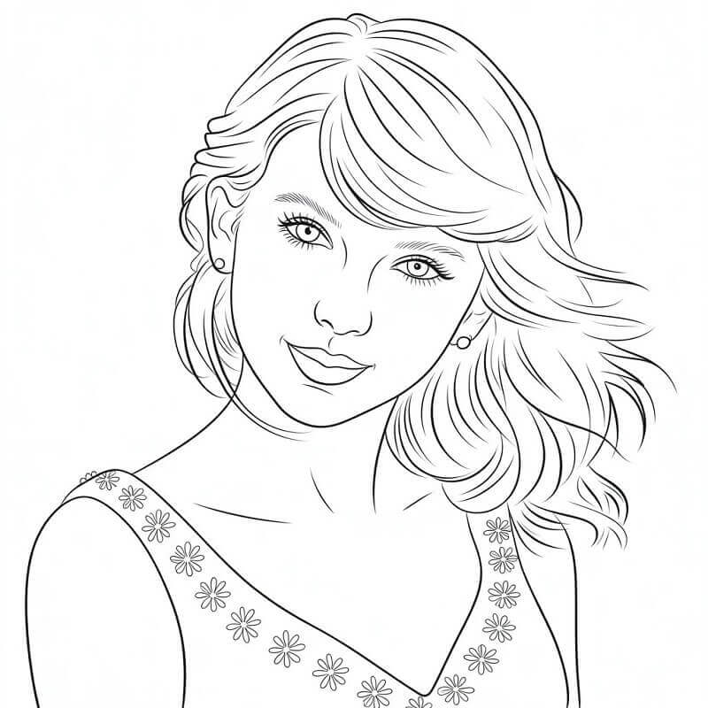 Pen Taylor Swift fargelegging