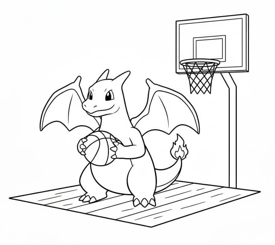 Pokemon Charizard fargelegging