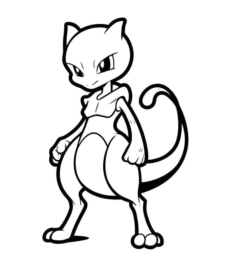 Mewtwo Fargelegging
