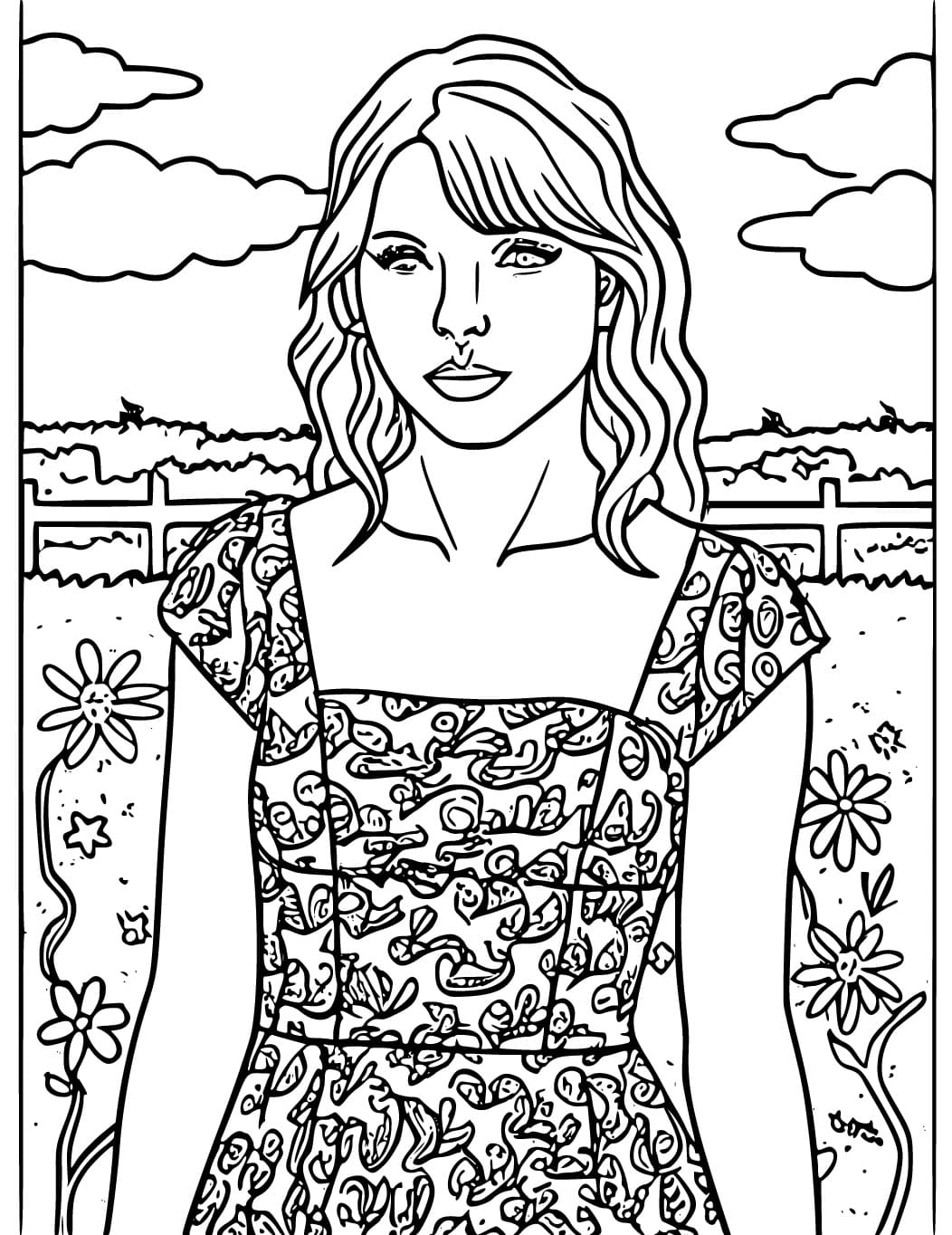 Sanger Taylor Swift fargelegging