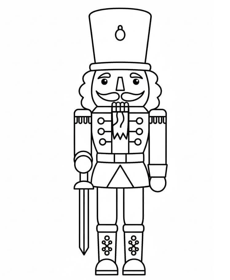 Søt Nøtteknekker fargelegging