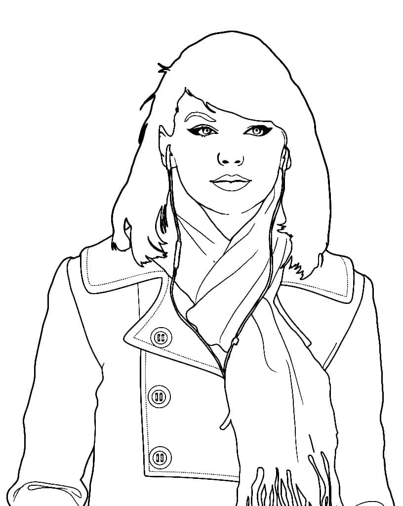 Taylor Swift Gratis for Barn fargelegging
