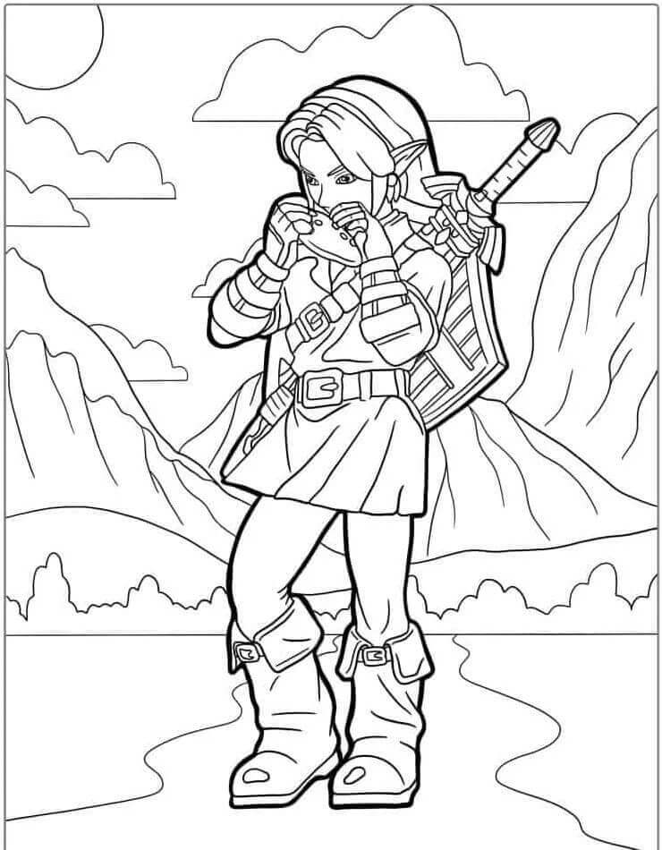 The Legend of Zelda fargelegging