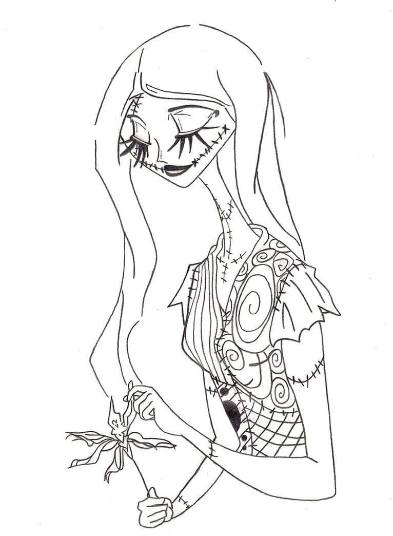Trist Sally fargelegging