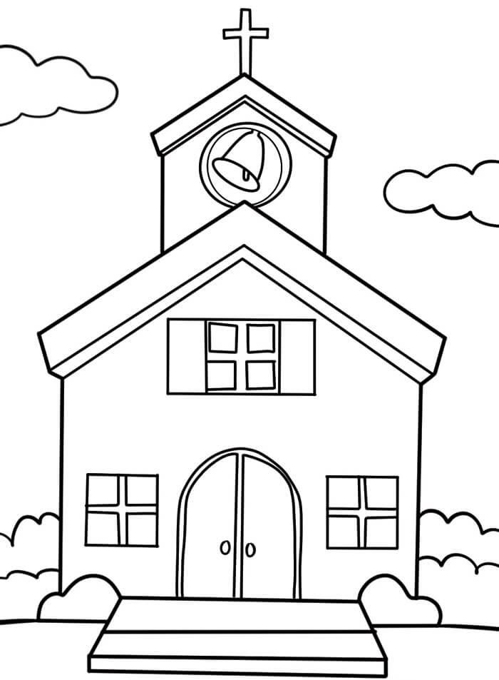 Utrolig Kirke fargelegging