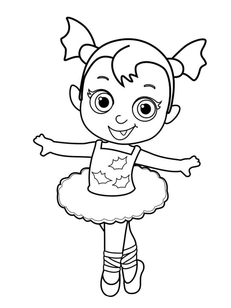 Vampirina Bilde fargelegging