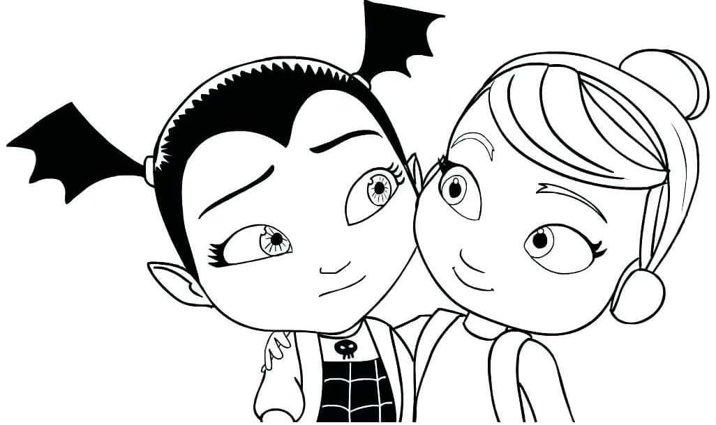 Vampirina å Fargelegge fargelegging