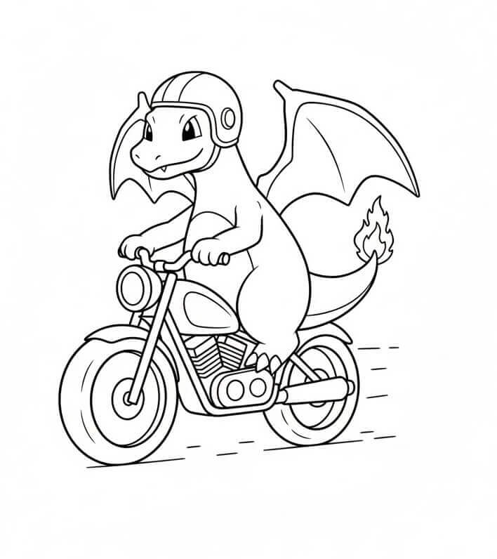 Vidunderlig Charizard fargelegging