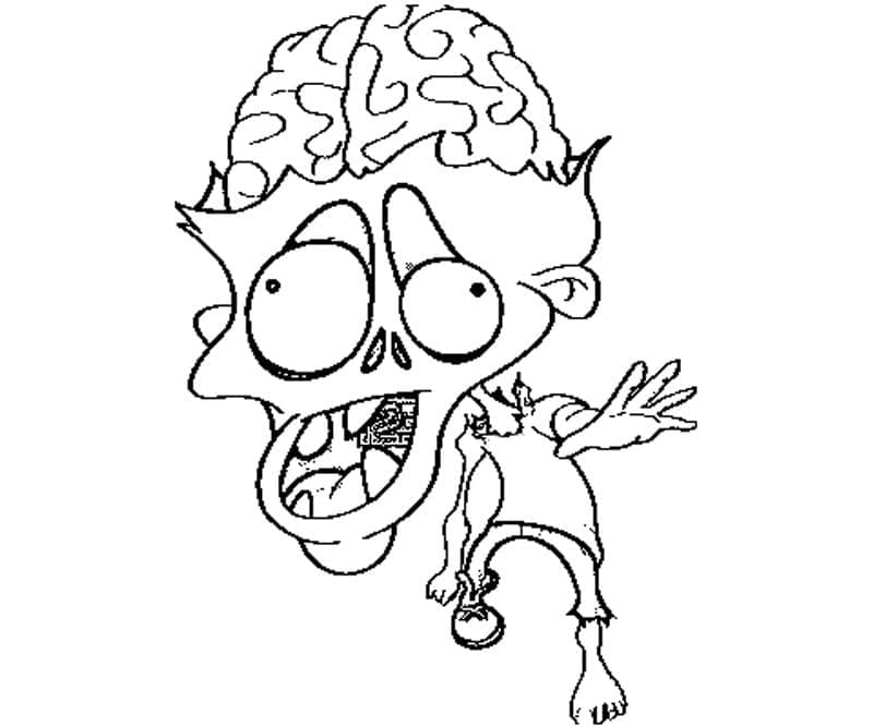 Zombie 1 fargelegging