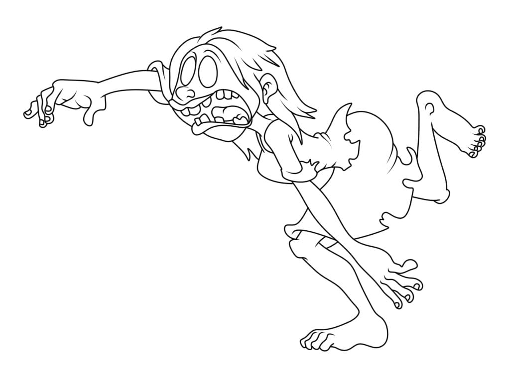 Zombie 4 fargelegging