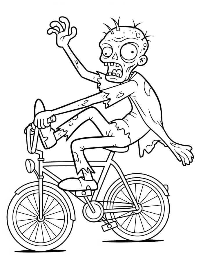 Zombie å Fargelegge fargelegging