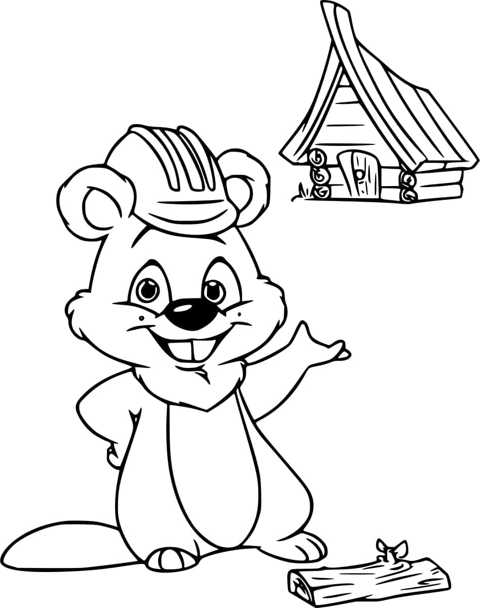 Bever Arbeider fargelegging