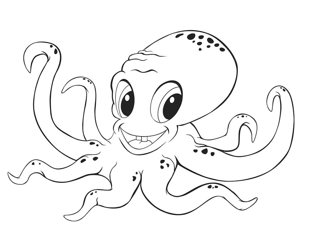 Blekksput Gratis Bilde fargelegging