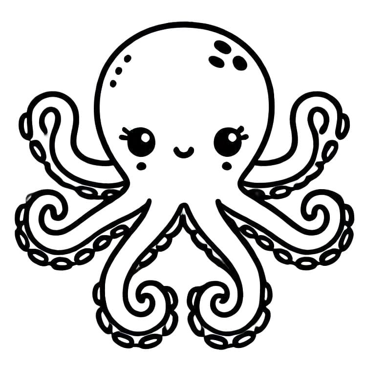 Blekksput for 3-åringer fargelegging