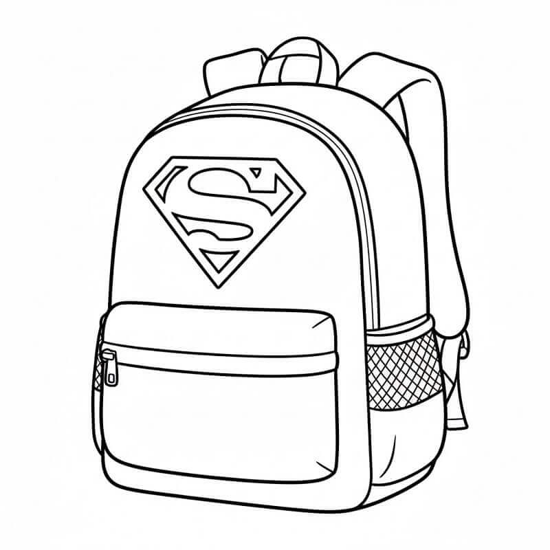 Ryggsekk Fargelegging