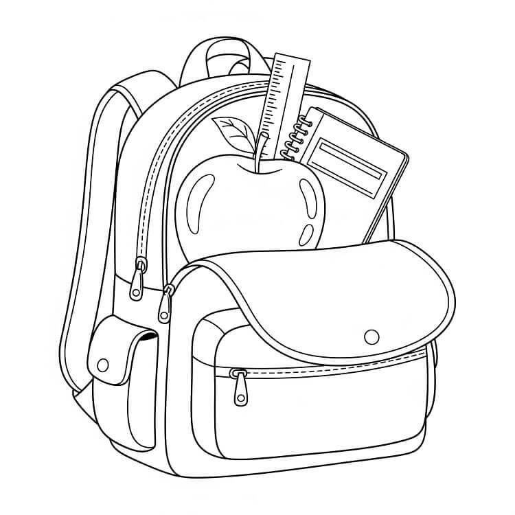 Fin Ryggsekk fargelegging