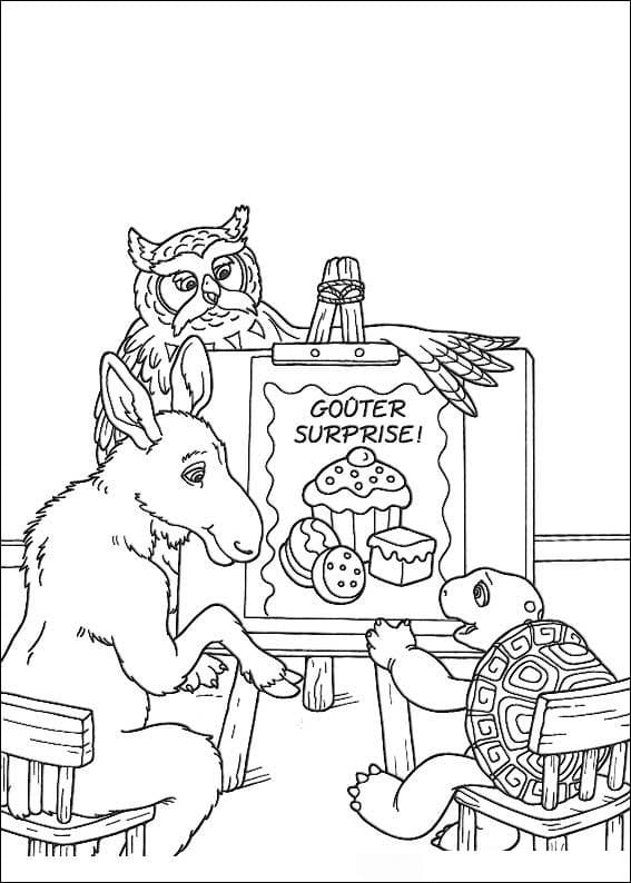 Franklin Uten Kostnad fargelegging